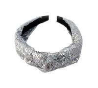 WANYI 2 Piezas Diadema Mujer Brillantes Anudado Diademas Niña Colores Headband Moda Accesorios Pelo para Mujer