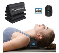 WANYIDA Relajante de cuello y hombros, almohadas quiroprácticas para aliviar el dolor, dispositivo de tracción cervical para alineación de la columna cervical.