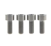 wanyifa M6 x 15 mm Tornillo Perno de titanio para frenos de disco Shimano XTR XT SLX calipe Pack de 4