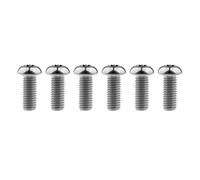 Wanyifa Titanio cabeza de botón Torx M8 x 20 mm para Ducadi motocicleta freno rotor perno paquete de 6 (M8 x 20 mm, titanio normal)