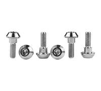 wanyifa titanio motocicleta Disco de freno perno tornillo M6 x 20 mm para SUZUKI GSXR Yamaha R1 R6 YZF Pack de 6