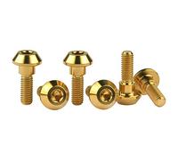 wanyifa titanio motocicleta Disco de freno perno tornillo M6 x 20 mm para SUZUKI GSXR Yamaha R1 R6 YZF Pack de 6