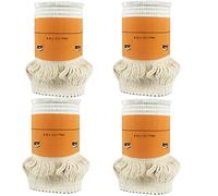 WANYIG 4 Piezas Mecha para Horno de Petróleo para Interiores, Mechas para Estufa de Queroseno, Mechas para Calentador de Petróleo Exterior (LX-95)