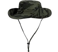 WANYING Camuflaje Sombrero para Hombre Mujer Sombrero de Pescador Protectora del Sol para al Aire Libre - Verde ejército