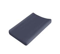 Wanyint Fundas para cambiador con estampado gris, sábanas de cuna, unisex, de algodón orgánico para bebé, funda para cambiador contorneado de 32 x 16 pulgadas, acogedora, cómoda y lavable