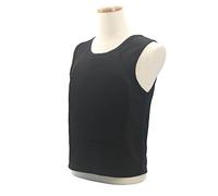 WAOBE Chaleco Ejecutivo Discreto Chaleco antibalas Nivel IIIA - Oculto Oculto en el Interior Use una Camiseta Suave antibalas para protección de Seguridad Personal/Black/XL