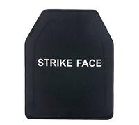 WAOBE Placa de protección Corporal Nivel IIIA Chaleco antibalas Independiente Panel de inserción Placa balística de PE para protección de Seguridad Personal / 2pcs