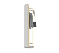 WAOCEO Espejos de Suelo Perchero de pie con Espejo, Perchero, Espejo Integrado, Perchero Simple, Espejo de tocador de Cuerpo Completo for Dormitorio for Colgar la Ropa Espejo de Cuerpo Completo