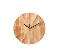 WAOCEO Reloj de Pared Reloj de Pared de Madera for Sala de Estar, Restaurante, Mesa Colgante, Reloj de Pared, decoración Creativa Simple de Madera Decorativo Relojes de Pared (Size : L)
