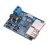 Waoclowr Decodificador MP3 - Placa de reproducción jack de 3,5 mm, tamaño | Conector jack de 3,5 mm, control , diseño compacto, tamaño adecuado para espacios reducidos.