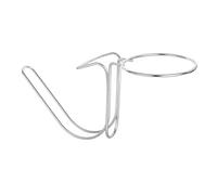 Waoclowr Soporte para cubo de hielo para escritorio, soporte para radiador, estante para cerveza, soporte para cubos de vino, para cócteles al aire libre, cocina, color plateado