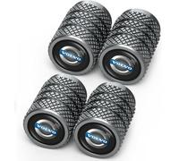WAPEXI para Volvo XC40 4 Pcs Tapones de Válvula de Aluminio, Impermeable y Resistente, Resistentes a la Corrosión, A Prueba de Fugas