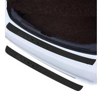WAPEXI Pegatinas Protectoras Parachoques Trasero Coche para BMW i8 Coupe (I12 LCI) 2017-2020, Tira del Umbral del Maletero del Coche Cubre Parachoques Trasero, Black, 100cm×9cm