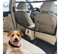 WAPEXI Red de Barrera para Mascotas de Coche para Perro con Cuerda y Gancho Ajustable para Citroen Berlingo III/3 M 2018-2024, Red de protección de Doble Capa