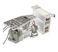 WAPHOERTE Motor de máquina de coser industrial de bajo consumo de 750 W, motor de corriente continua sin escobillas con 500-3500 rpm, con pantalla LED, 31,5 x 28 x 21 cm