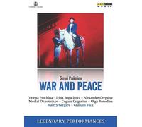 War And Peace (DVD) Prokofiev Sergei __ Prokofiev Sergei (Importación USA)