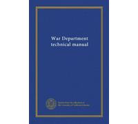 War Department technical manual (11:433 1942)