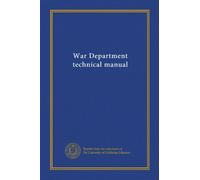War Department technical manual