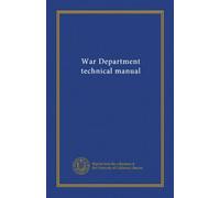 War Department technical manual