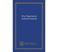 War Department technical manual