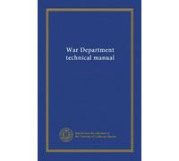 War Department technical manual