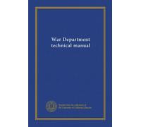 War Department technical manual