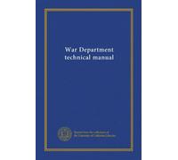 War Department technical manual
