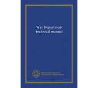 War Department technical manual
