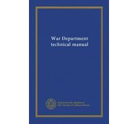War Department technical manual