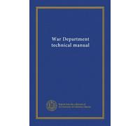 War Department technical manual