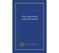 War Department technical manual