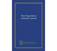 War Department technical manual