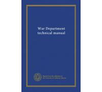 War Department technical manual (9:618 1943)