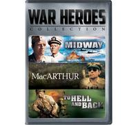 War Heroes Collection (Midway / MacArthur / To Hell and (DVD) (Importación USA)