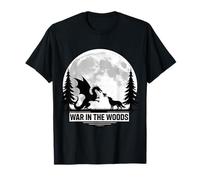 War In The Woods Wolf Boop El dragón Que Respira Fuego en su totalidad Camiseta