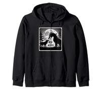 War In The Woods Wolf Boop El dragón Que Respira Fuego en su totalidad Sudadera con Capucha