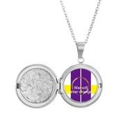 War Will Never Changes - Collar con medallón de moda Art Déco, joyería para regalo de cumpleaños