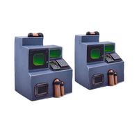 War World Gaming Industry of War - 2 Terminales de Ordenador - 28mm, Wargaming, Wargames, Miniaturas, Escenografía Miniatura, Modelismo, Sci-Fi, Maquetas, Dioramas, Envío con Seguimiento