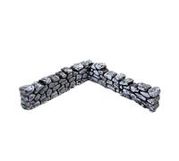 War World Gaming - Muro de Piedra Seca en Esquina Pintado x 1 - Wargaming, Escenografía Miniatura, Decorado Miniatura, Paisajismo, Modelismo Wargames, Maquetas