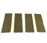 War World Gaming - Set de 4 Secciones Rectas de Carretera Sucia - 28mm, Wargaming, Miniaturas, Diorama