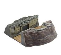 War World Gaming World at War - Set de Trinchera con Posición de Disparo - 28mm, WW1, Wargames, Miniaturas, Escenografía, Gran Guerra, Contienda Militar
