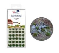 War World Scenics 100 x Mechones Autoadhesivos de Hierba Estática Otoño de 4mm - Modelismo Wargame Escenografía Ferroviario Diorama Miniatura Maqueta Manojo Césped Seguimiento Envío