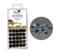 War World Scenics 100 x Mechones Autoadhesivos de Hierba Estática Quemada de 2mm - Modelismo Wargame Escenografía Ferroviario Diorama Miniatura Maqueta Manojo Césped Seguimiento Envío