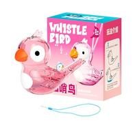 Warbling Bird Call Whistle - Mini silbato portátil, juguete de sonido divertido, expresión de pájaro, regalo de cumpleaños compacto para niños y adolescentes, para divertirse al aire libre y jugar