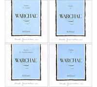 WARCHAL Brilliant - Juego de cuerdas para violín 4/4 - Loop End e - hydronalium D - Tamaño Mediano