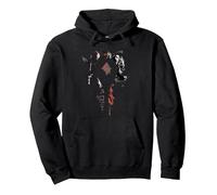 Warcraft Gaming Logo Horda Compilación Cresta Fierce Gamer Sudadera con Capucha, Unisex para Adultos, Negro, S