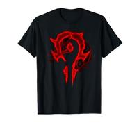 Warcraft Logo Alliance Saturado Majestic Fantasy Gamer Camiseta