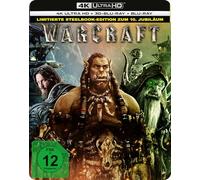 Warcraft: The Beginning - Steelbook (4K-UHD+Blu-ray+3D-Blu-ray) [Alemania] [Blu-ray]
