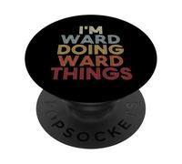 Ward Name Ward Personalized Name First Given PopSockets PopGrip Adhesivo