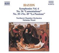 Ward,Nicholas - Haydn : symphonies vol.6 Nos 26, 35 & 49